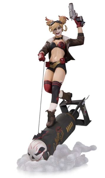 DC BOMBSHELLS - HARLEY QUINN DLX STATUE