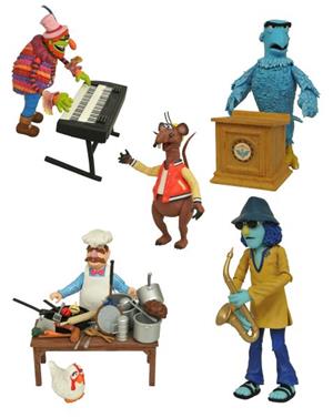 DIAMOND SELECT - MUPPETS S.4 ACTION FIGURE SET (3)