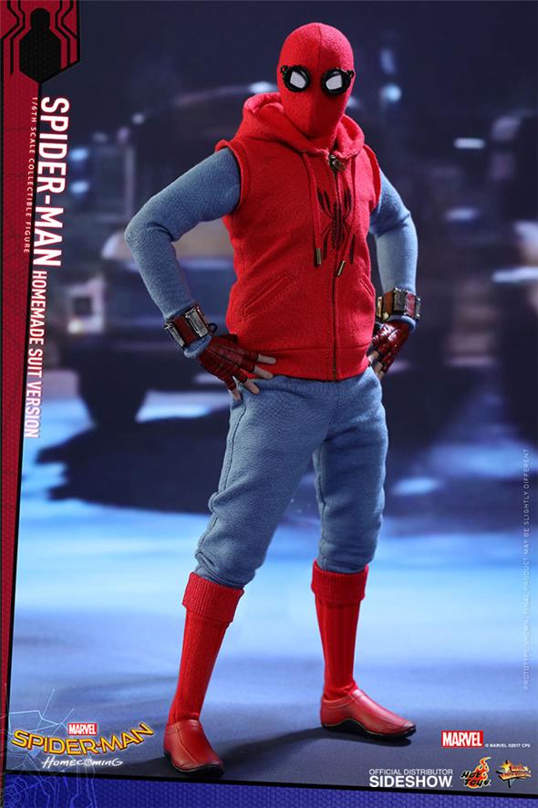 1/6 HOT TOYS - SPIDER-MAN HOMECOMING SPIDERMAN