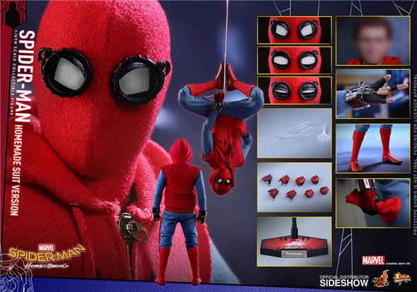 1/6 HOT TOYS - SPIDER-MAN HOMECOMING SPIDERMAN