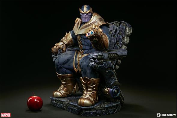 THANOS ON THRONE MAQUETTE