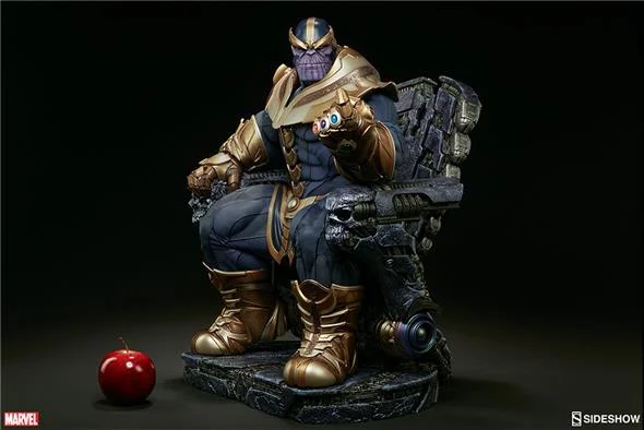 THANOS ON THRONE MAQUETTE