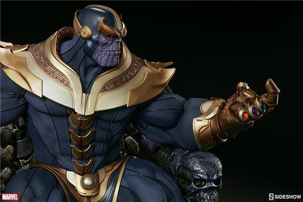 THANOS ON THRONE MAQUETTE