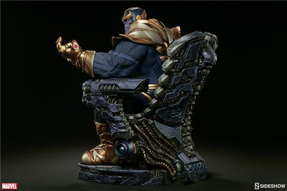 THANOS ON THRONE MAQUETTE