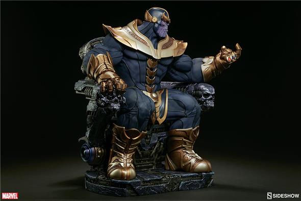 THANOS ON THRONE MAQUETTE