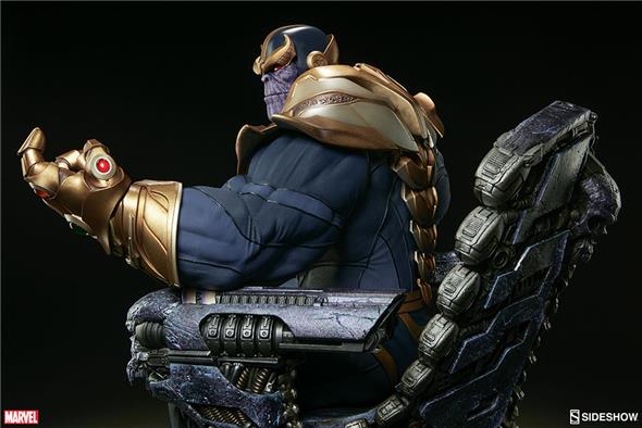 THANOS ON THRONE MAQUETTE