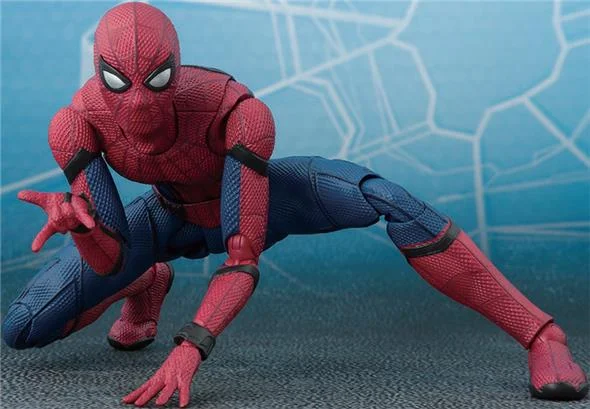 S.H. FIGUARTS - SPIDER-MAN HOMECOMING W/ACT WALL