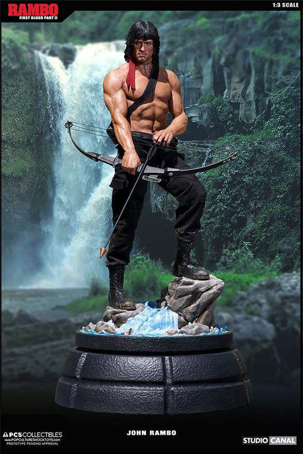 1/3 RAMBO 2 STATUE