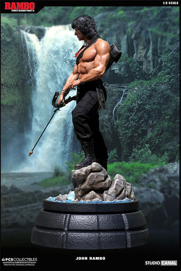 1/3 RAMBO 2 STATUE