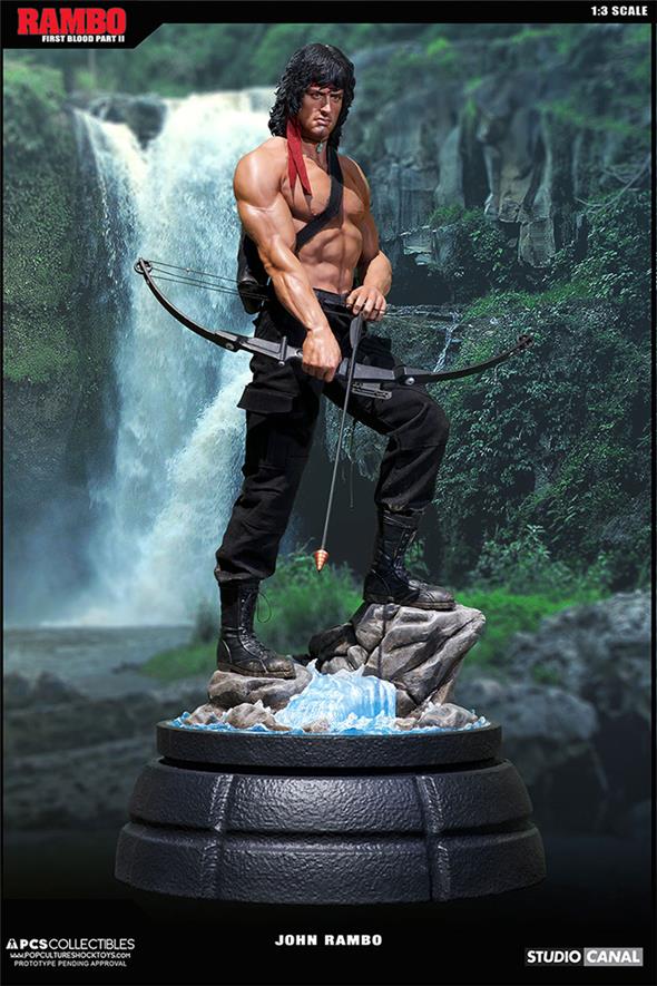 1/3 RAMBO 2 STATUE