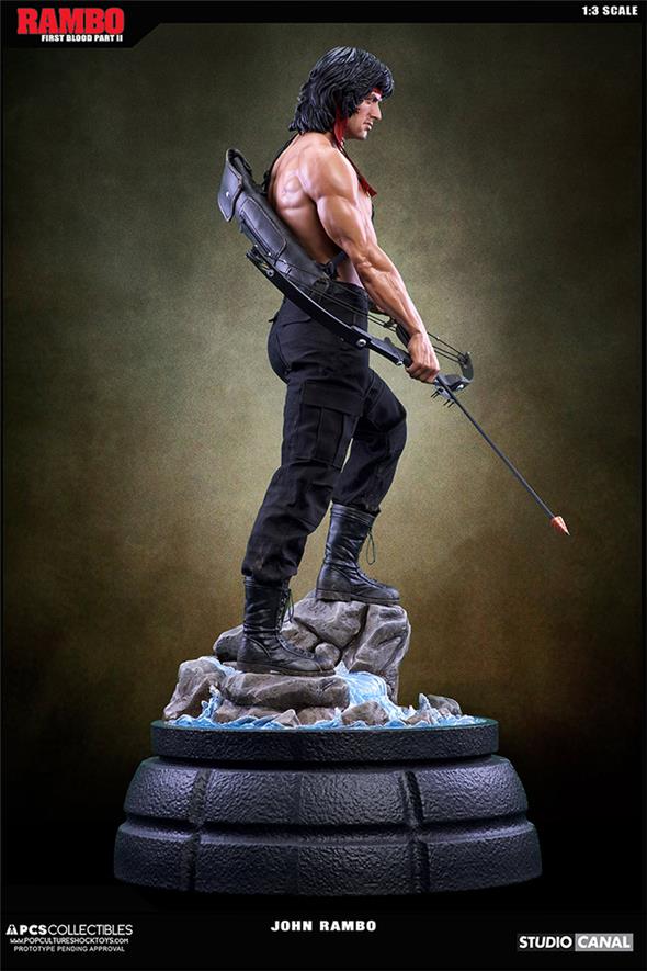 1/3 RAMBO 2 STATUE