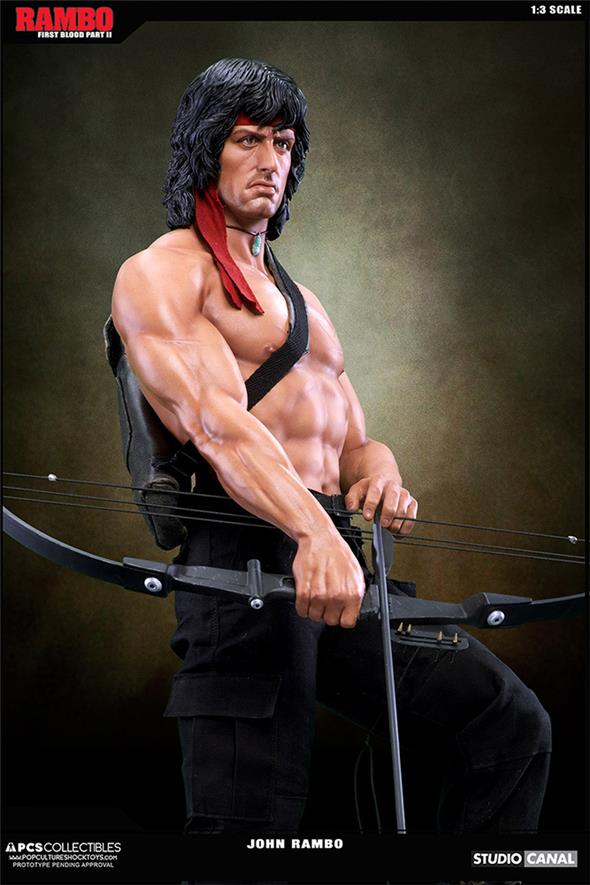 1/3 RAMBO 2 STATUE