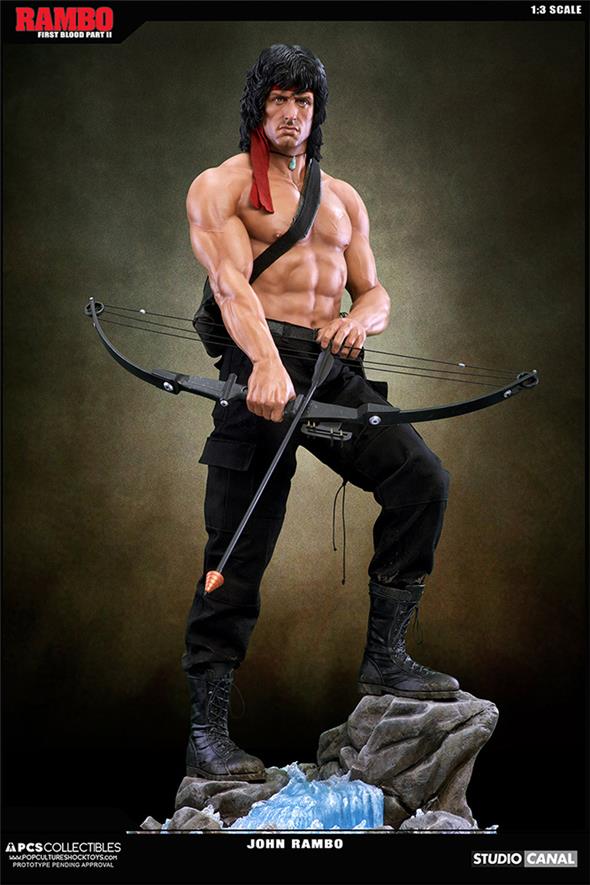 1/3 RAMBO 2 STATUE