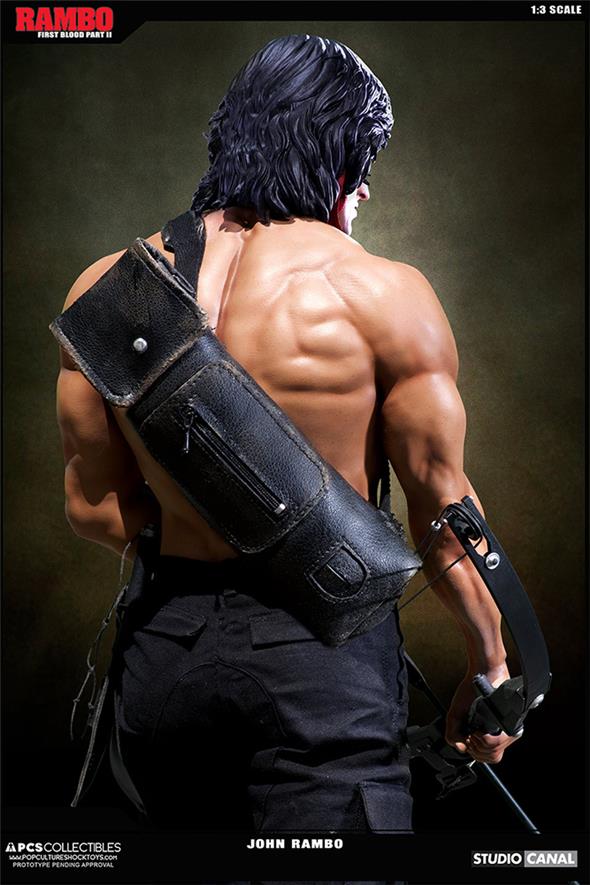 1/3 RAMBO 2 STATUE