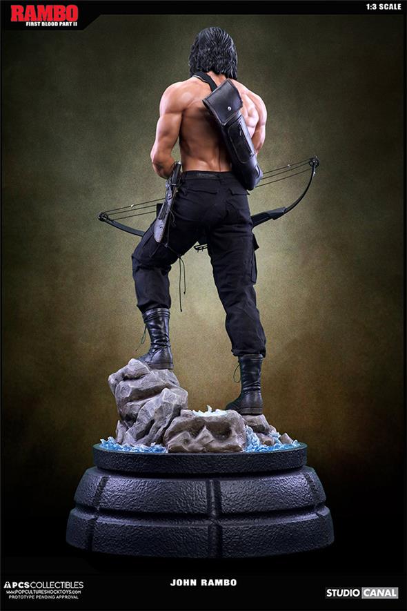 1/3 RAMBO 2 STATUE