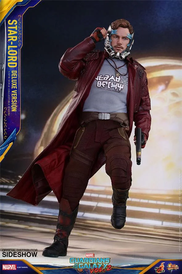 1/6 HOT TOYS - GUARDIANI DELLA GALASSIA 2 STAR-LORD DXL