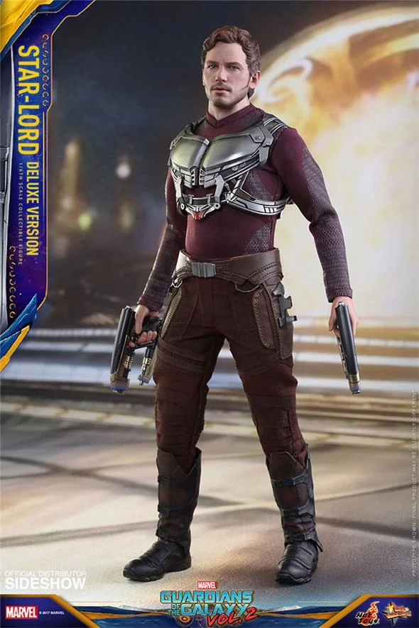 1/6 HOT TOYS - GUARDIANI DELLA GALASSIA 2 STAR-LORD DXL