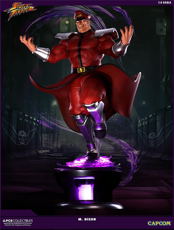 1/4 STREET FIGHTER 5 - M.BISON ULTRA STATUE