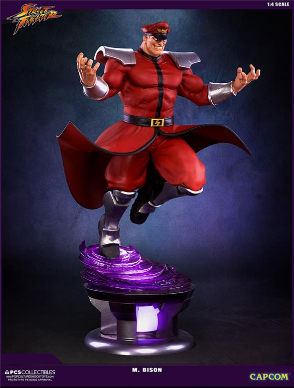 1/4 STREET FIGHTER 5 - M.BISON ULTRA STATUE