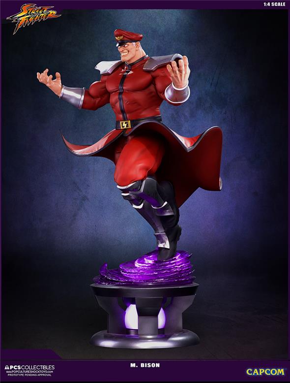 1/4 STREET FIGHTER 5 - M.BISON ULTRA STATUE
