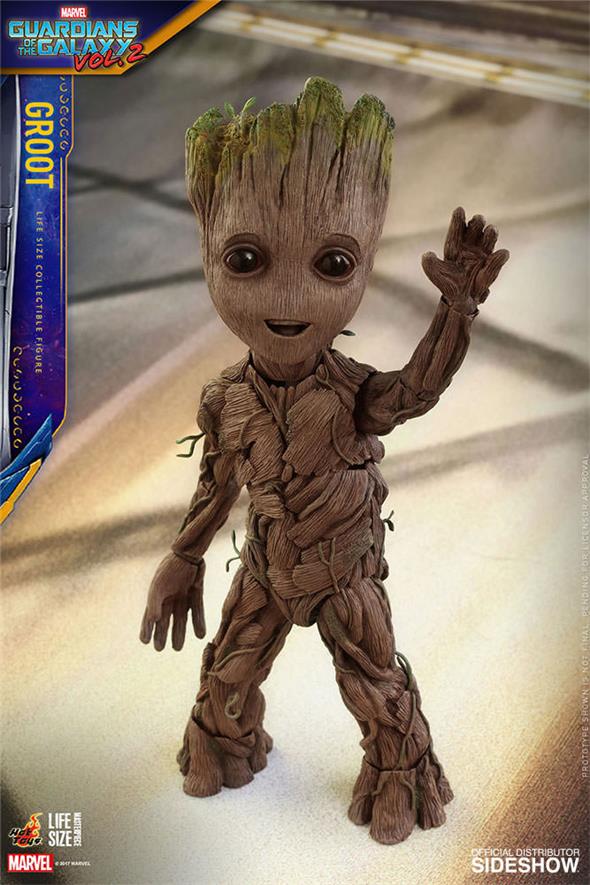HOT TOYS - GUARDIANS OF THE GALAXY 2 GROOT LIFE SIZE