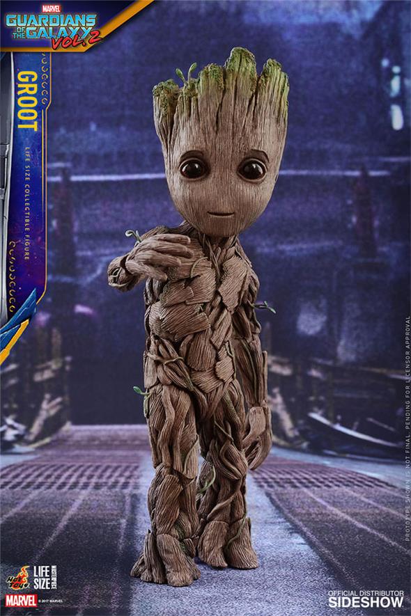 HOT TOYS - GUARDIANS OF THE GALAXY 2 GROOT LIFE SIZE