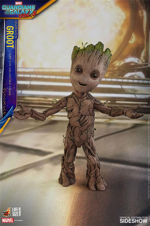 HOT TOYS - GUARDIANS OF THE GALAXY 2 GROOT LIFE SIZE