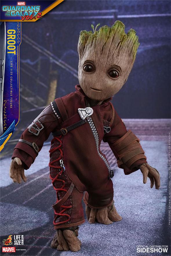 HOT TOYS - GUARDIANS OF THE GALAXY 2 GROOT LIFE SIZE