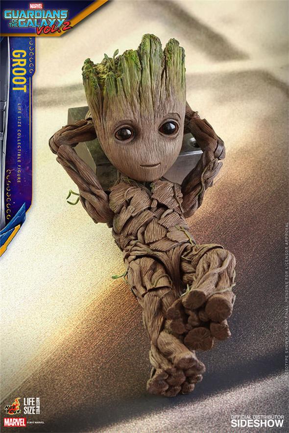 HOT TOYS - GUARDIANS OF THE GALAXY 2 GROOT LIFE SIZE