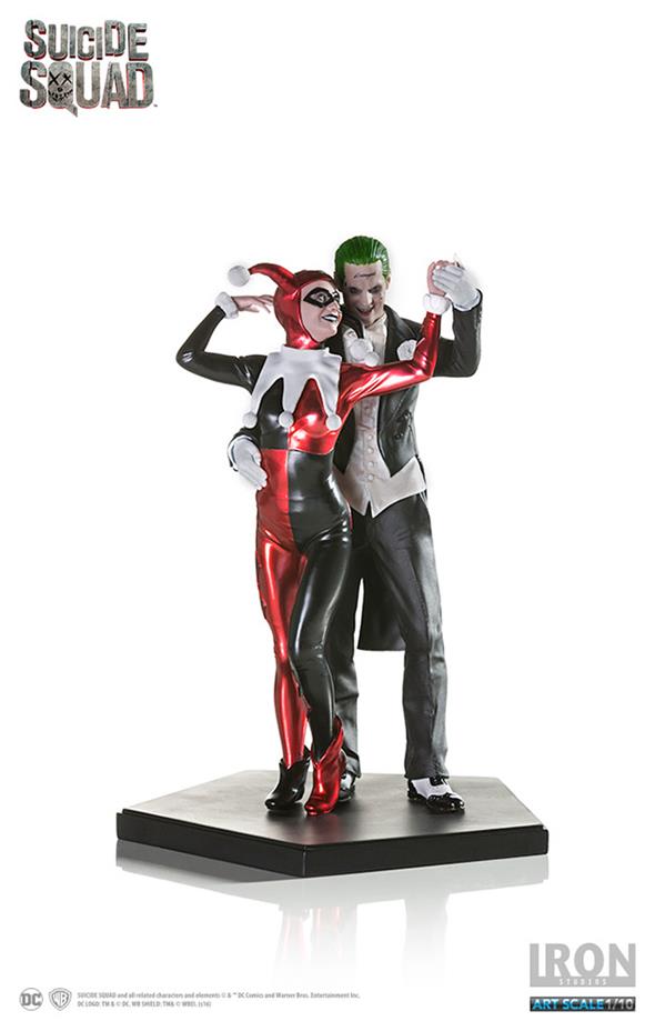 SUICIDE SQUAD - HARLEY & JOKER ART DLX STATUE