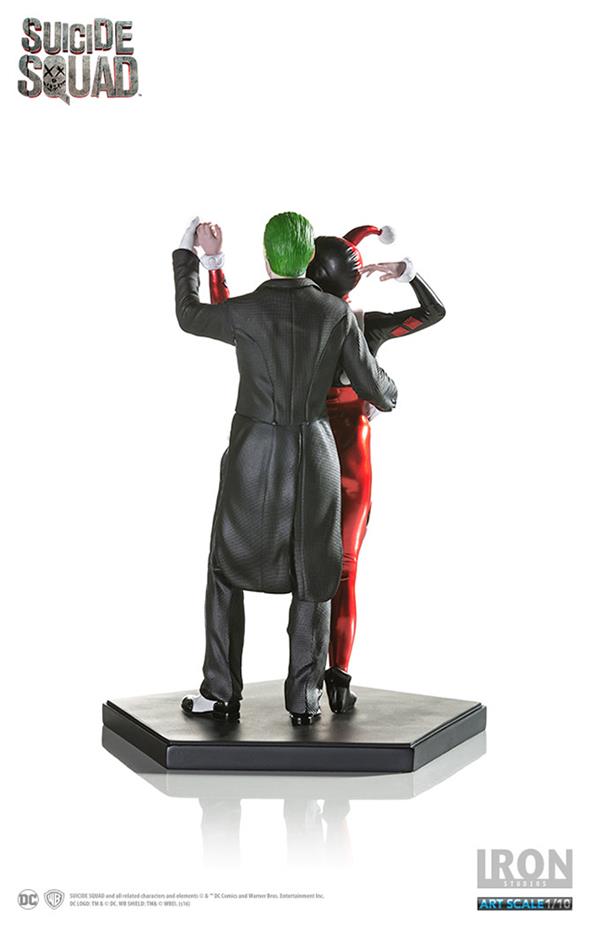 SUICIDE SQUAD - HARLEY & JOKER ART DLX STATUE