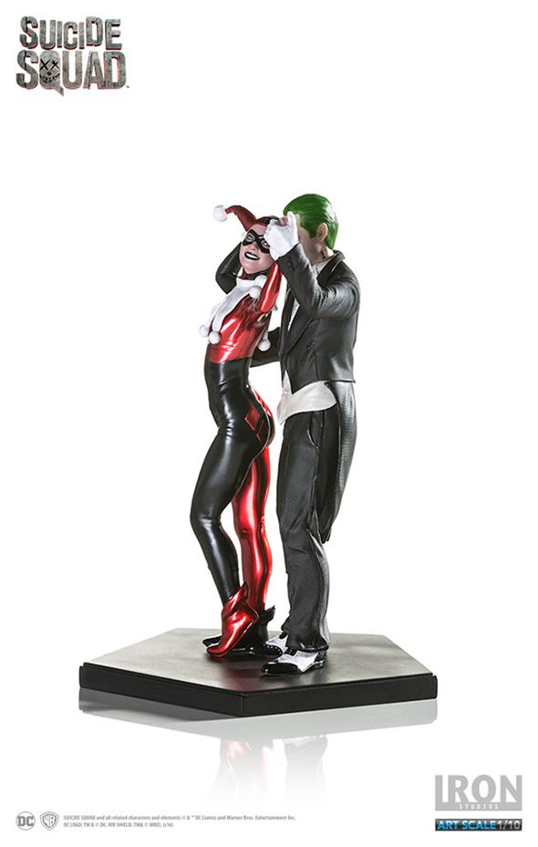 SUICIDE SQUAD - HARLEY & JOKER ART DLX STATUE
