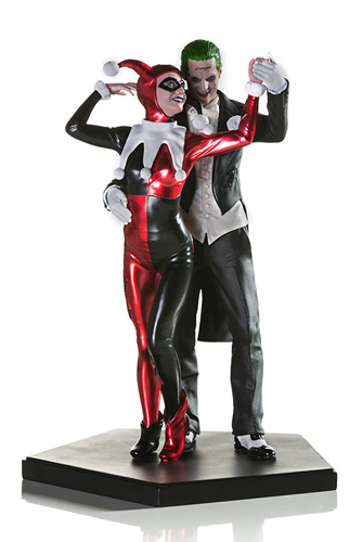 SUICIDE SQUAD - HARLEY & JOKER ART DLX STATUE