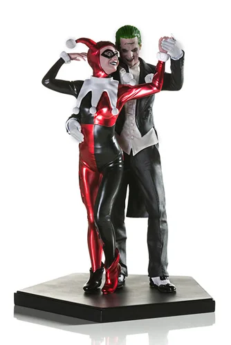 SUICIDE SQUAD - HARLEY & JOKER ART DLX STATUE