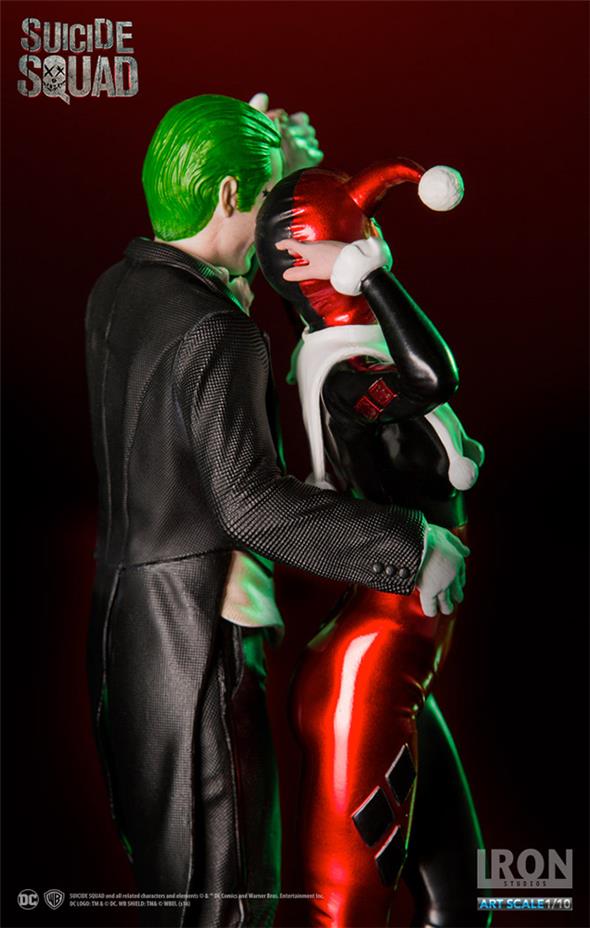 SUICIDE SQUAD - HARLEY & JOKER ART DLX STATUE