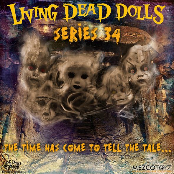 LIVING DEAD DOLLS S.34 SET (5)