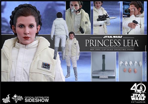1/6 HOT TOYS - STAR WARS EPISODIO V PRINCESS LEIA