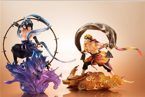 NARUTO - FUJIN AND RAIJIN REMIX GEM ST SET