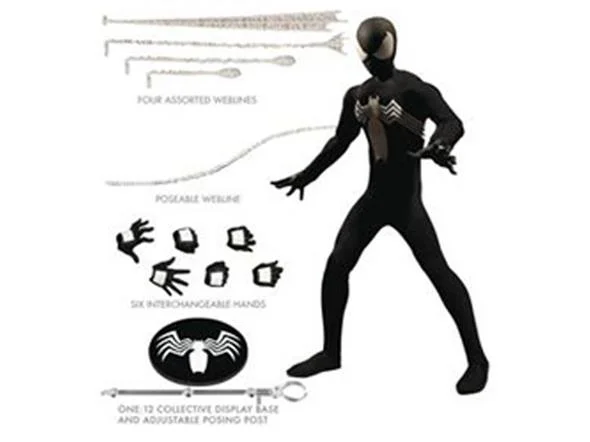 ONE12 COLLECTIVE - SPIDER-MAN BLACK VER PX CLOTH