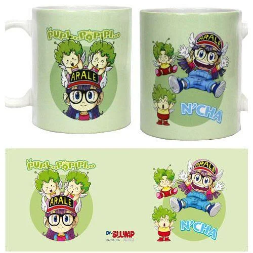 DR SLUMP ARALE AND GATCHANS CERAMIC MUG DR SLUMP
