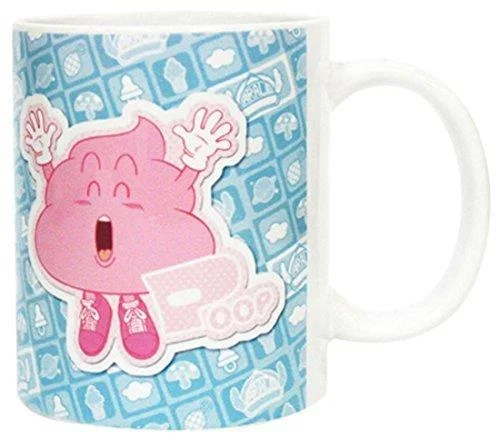 DR SLUMP UNCHI PINK POOP CERAMIC MUG DR SLUMP