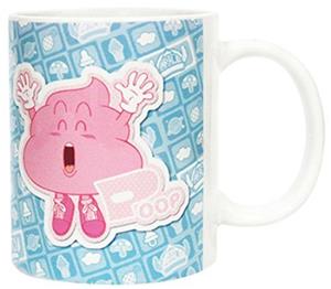 DR SLUMP UNCHI PINK POOP CERAMIC MUG DR SLUMP