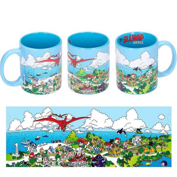 PENGUIN VILLAGE CERAMIC MUG DR SLUMP