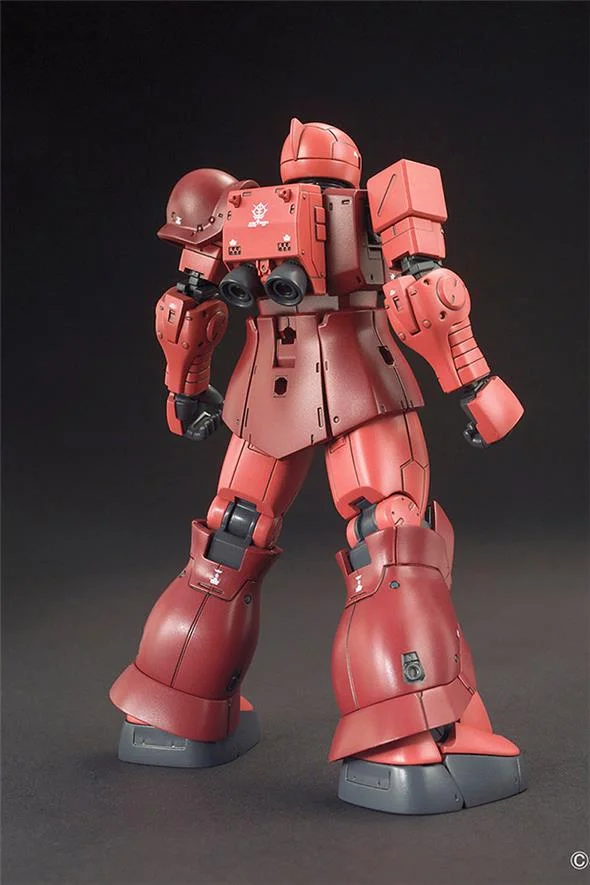 1/144 HG GUNDAM THE ORIGIN 015 - ZAKU I MS-05 CHAR
