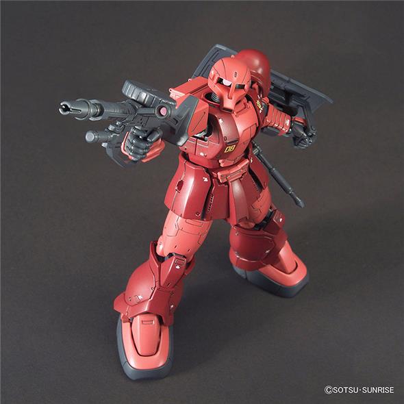 1/144 HG GUNDAM THE ORIGIN 015 - ZAKU I MS-05 CHAR