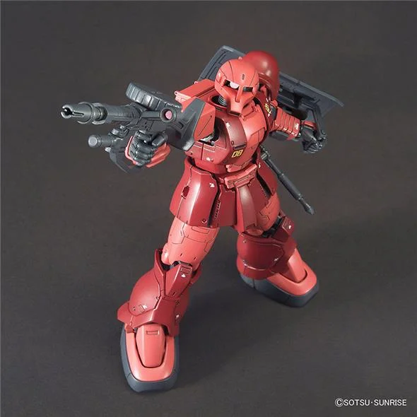 1/144 HG GUNDAM THE ORIGIN 015 - ZAKU I MS-05 CHAR