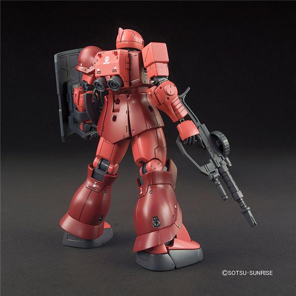 1/144 HG GUNDAM THE ORIGIN 015 - ZAKU I MS-05 CHAR