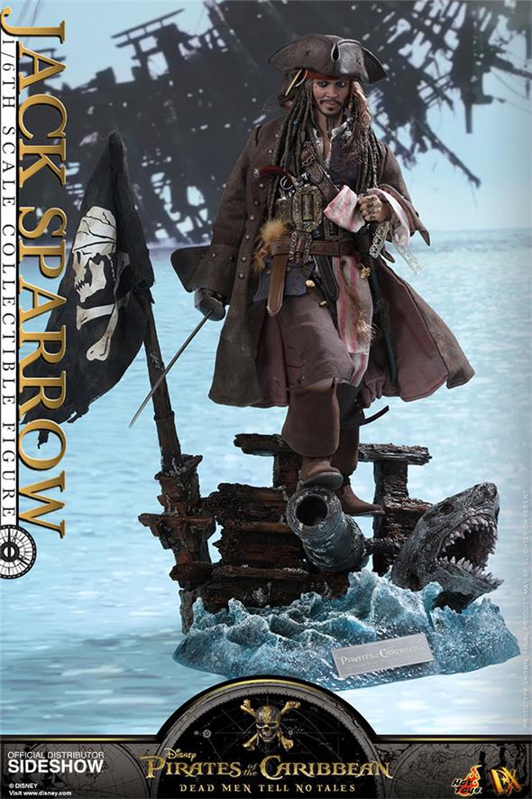 1/6 HOT TOYS - POTC DEAD MEN NO TALES JACK SPARROW