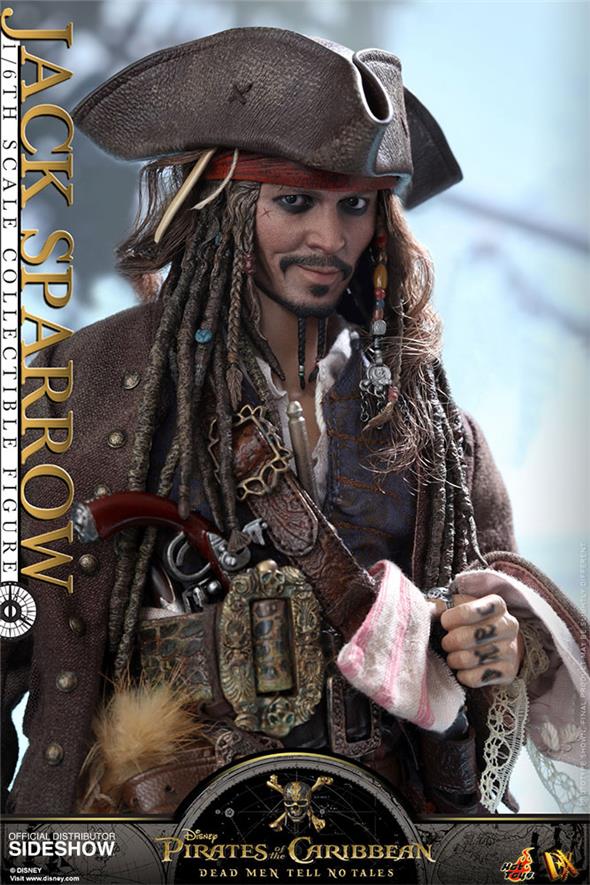 1/6 HOT TOYS - POTC DEAD MEN NO TALES JACK SPARROW