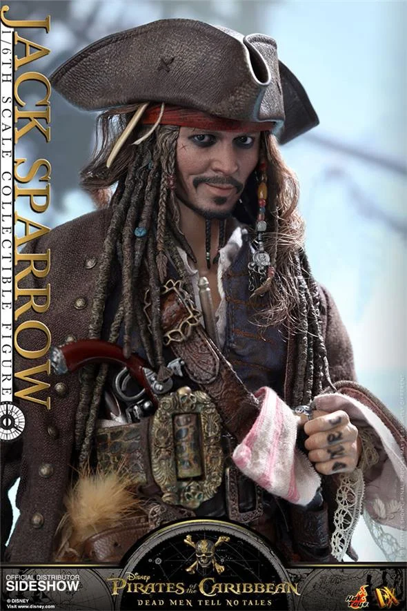 1/6 HOT TOYS - POTC DEAD MEN NO TALES JACK SPARROW